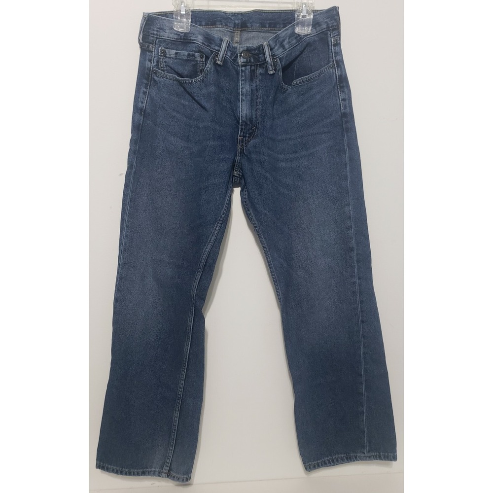 Levi's 559 Relaxed Fit‎ Straight Leg Jeans Men's 34x29 Blue Denim Tag 34x32